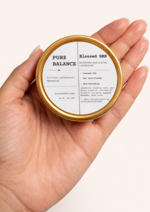 Pure balance natural deodorant