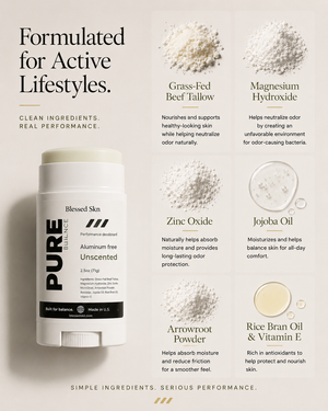 Pure balance natural deodorant