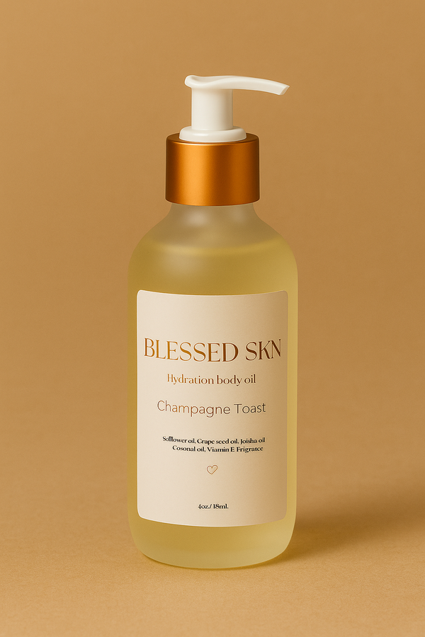 Blessed hydration body oil