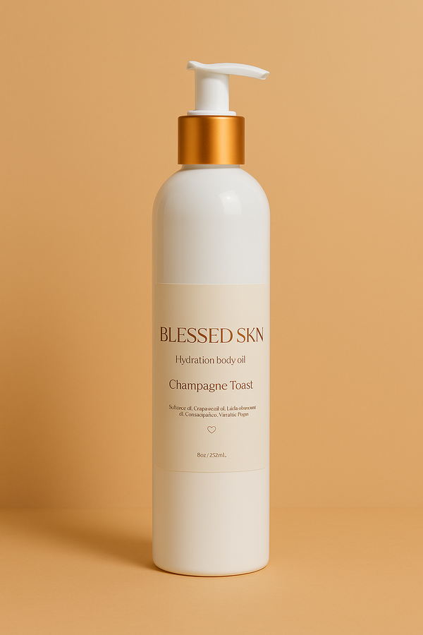 Blessed hydration body oil