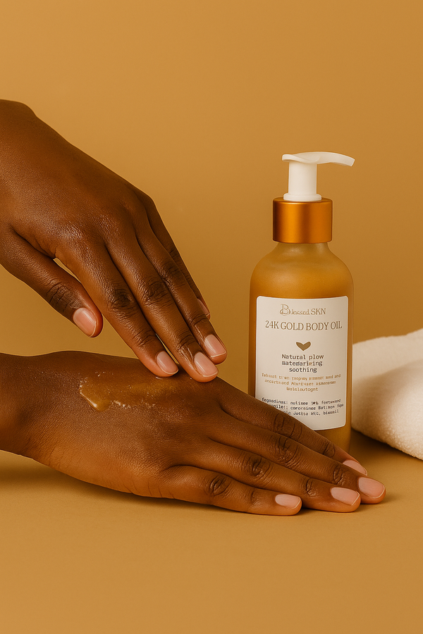 24k gold body shimmer