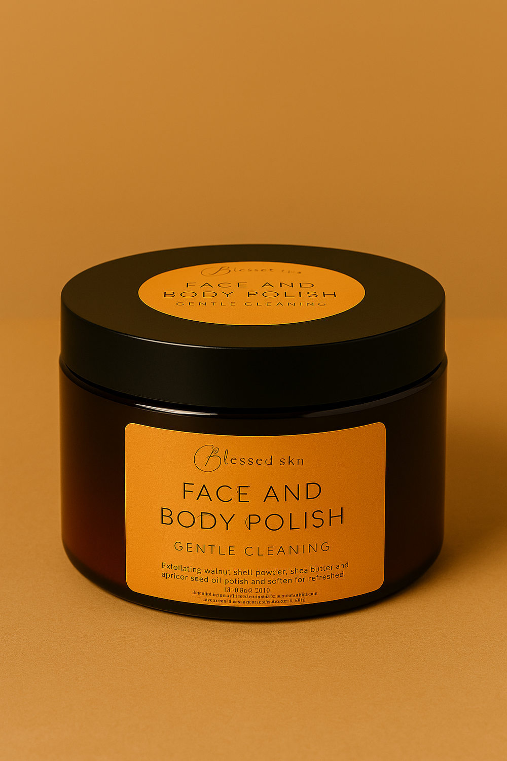 Blood Orange AHA Mint Walnut Face & Body Polish