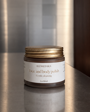 Blood Orange AHA Mint Walnut Face & Body Polish